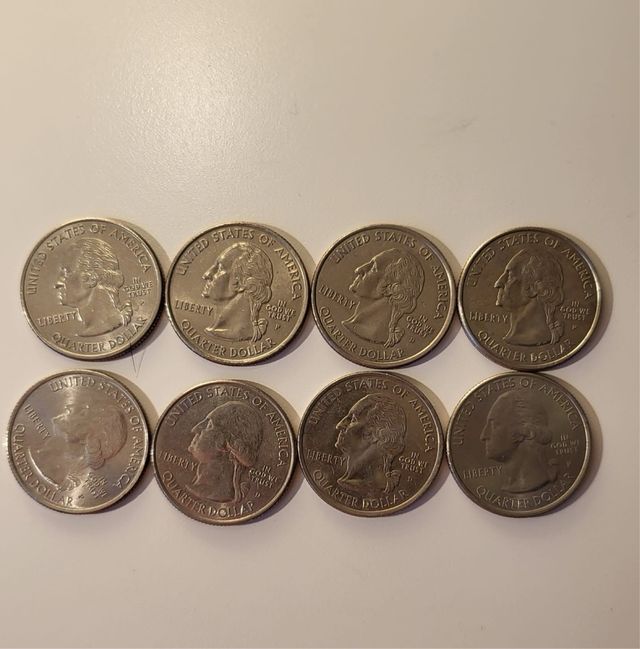 Monedas Quarter dólar America - coleccion estados