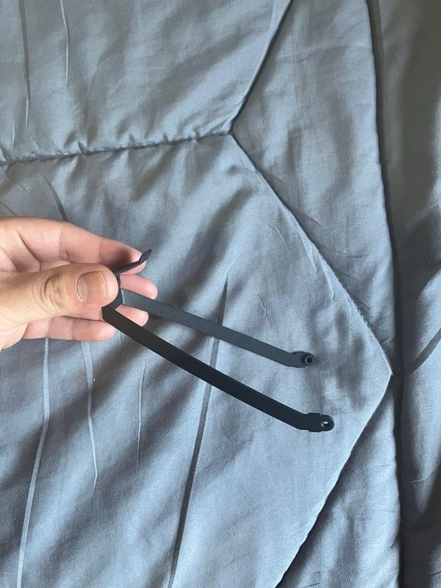 Soporte metalico para patinete electrico