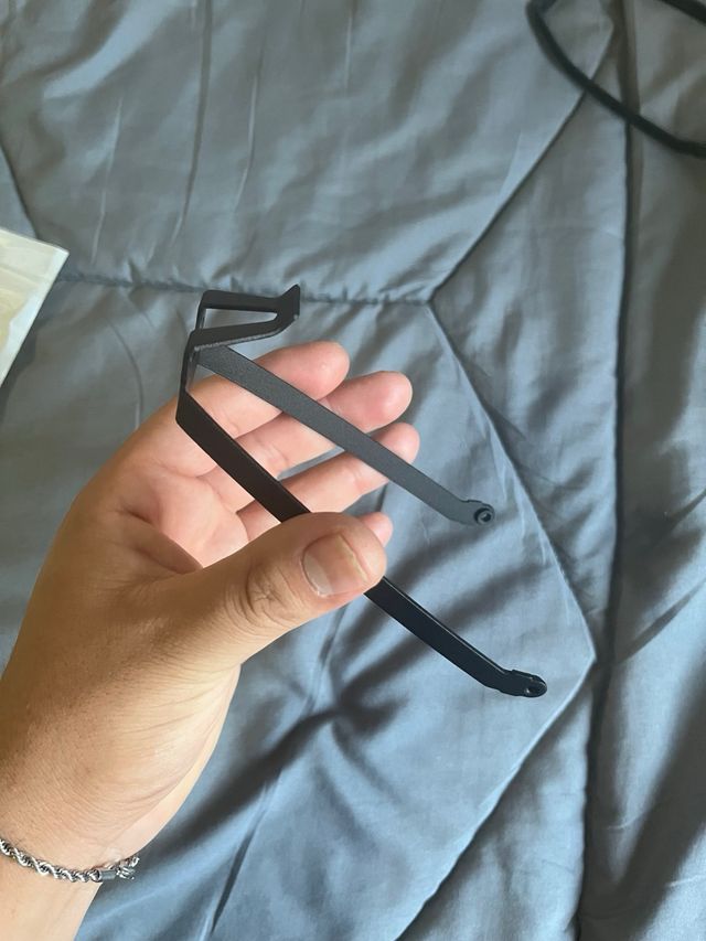 Soporte metalico para patinete electrico