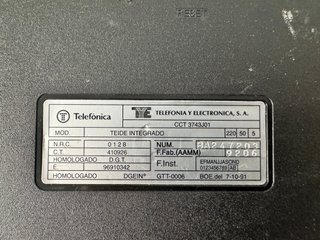 TELÉFONO FIJO GRABADORA O CONTESTADOR -1
