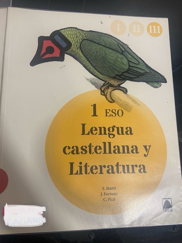 Lengua castellana y literatura 1 ESO teide