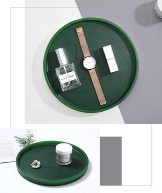 Bandeja Redonda de Resina 27 cm