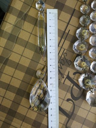 LÁGRIMAS CRISTAL LÁMPARA ARAÑA