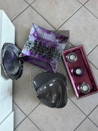 set vassoi decorativi aperitivo centrotavola