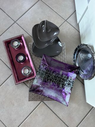 set vassoi decorativi aperitivo centrotavola