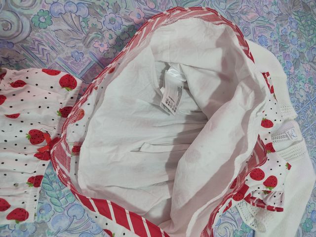 Vestido niña  y rebeca