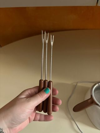 Amstrad Cioccolè Fondi Cioccolato+Pentolino+3Forch