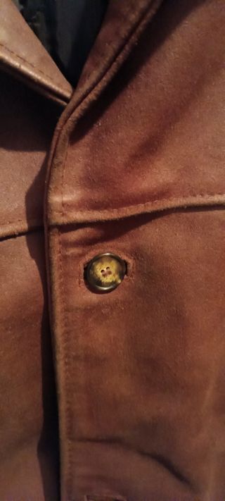 Giaccone vera pelle vintage anni '80