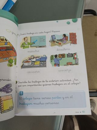 Libro Ciencias Sociales 1. Edelvives.