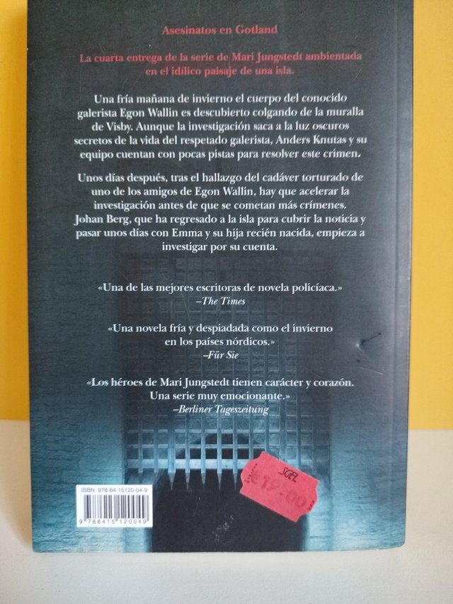 Novelas de misterio, suspense, intriga