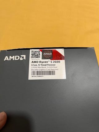 Procesador AMD Ryzen 5 2600 3.4 Ghz