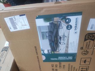 Sofa esquinera jardin