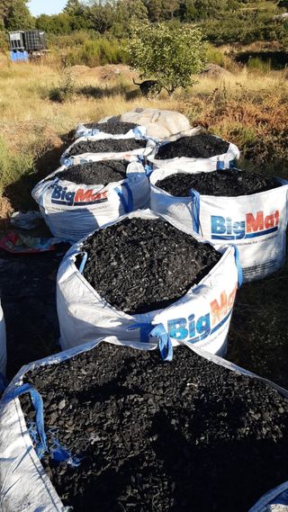 Biochar sin activar 