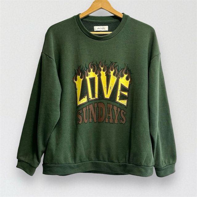 Talla S - Blendshe sudadera verde
