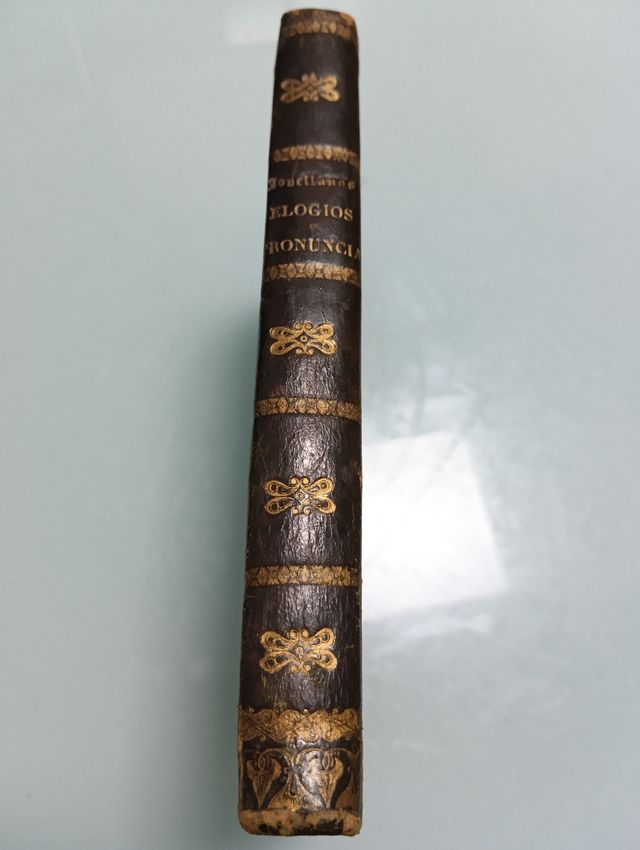 1788 Libro Jovellanos Elogios Pronunciados.