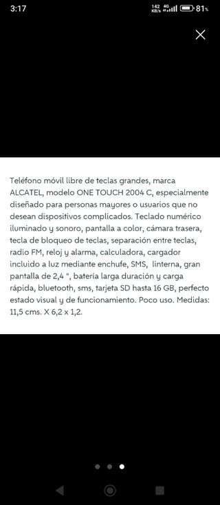 TELÉFONOS MÓVILES ADULTOS