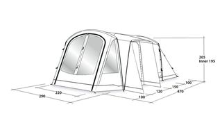 Tienda campaña outwel