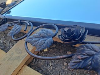 Espejo Rosas Forjado