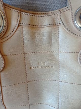 BOLSO DE CUERO BALENCIAGA