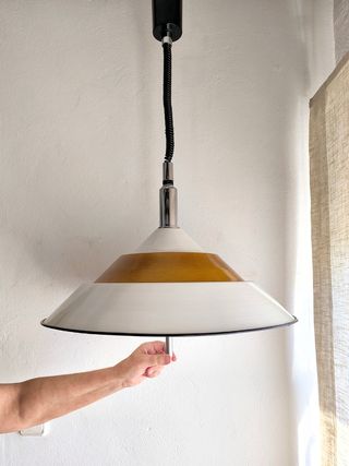 Lámpara italiana años 60 Space Age XXL