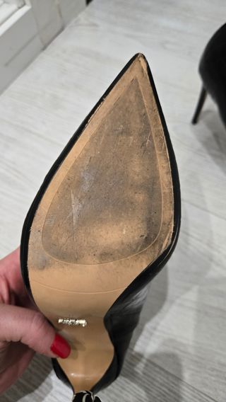 Zapatos negros tacón Zara