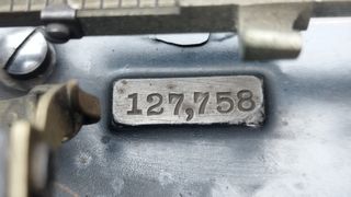 Antigua máquina escribir Remington No 7