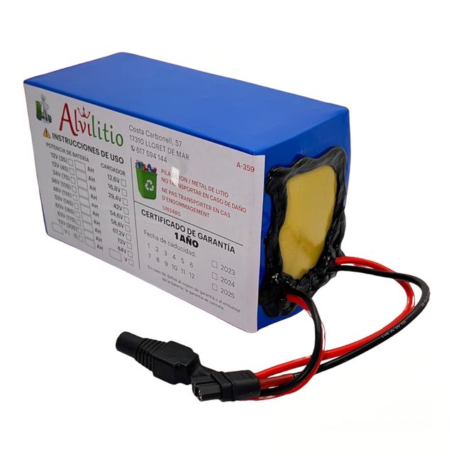 Fabricación baterías de litio 12v (3S y 4S)