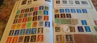 ALBUM DE SELLOS ANTIGUO