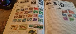 ALBUM DE SELLOS ANTIGUO