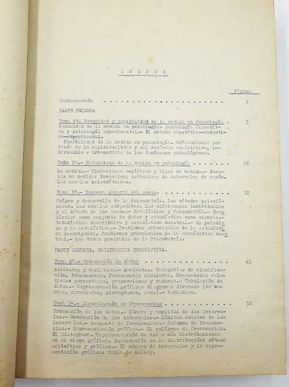 Psicometría y Estadística