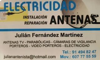Eléctricista  Antenista