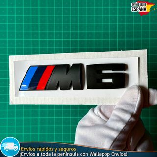 Emblema BMW M6 Motorsport Logo Maletero Insignia