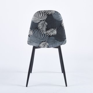 Silla estampada restaurante