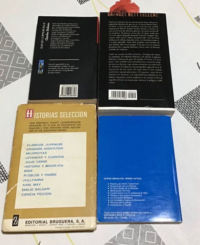 Libros lectura variada desde 5€