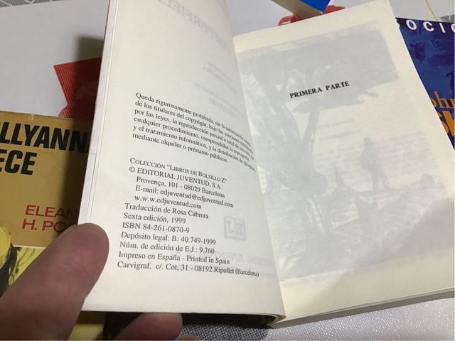 Libros lectura variada desde 5€