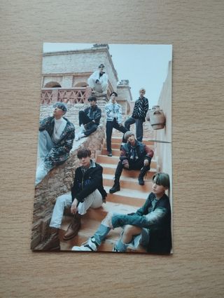 ateez photocard grupal