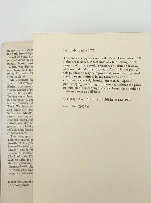 J.R.R. Tolkien a Biography