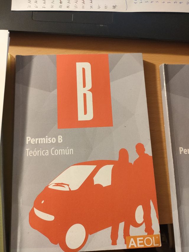 Permiso B teórica común