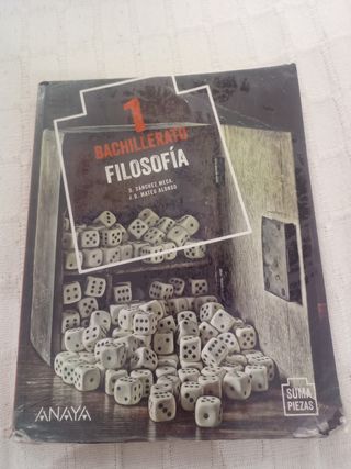Libro Filosofía 1 bachillerato