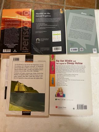 Libros de lectura. 7€ cada uno