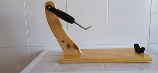 Jamonero de madera