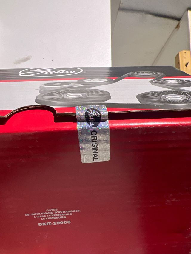 Juego de correas trapeciales poli v Fiat