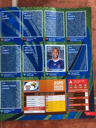 ⚜️Album SOUTH AFRICA 2010⚜️