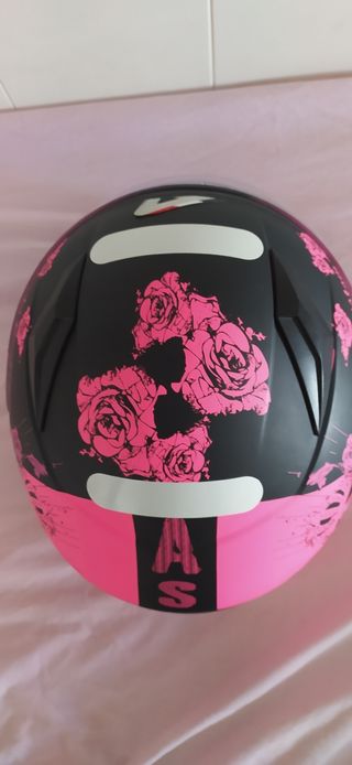 Casco niña para moto 51-52cm