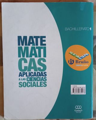 Libro de matemáticas 1 de bachillerato 