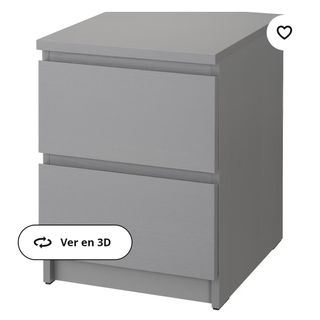 Cama + colchón + cómoda