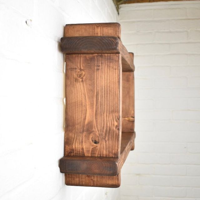 💰Estante de madera maciza