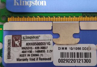 Memoria Ram KINGSTON KHX8500D2/1G 1GB