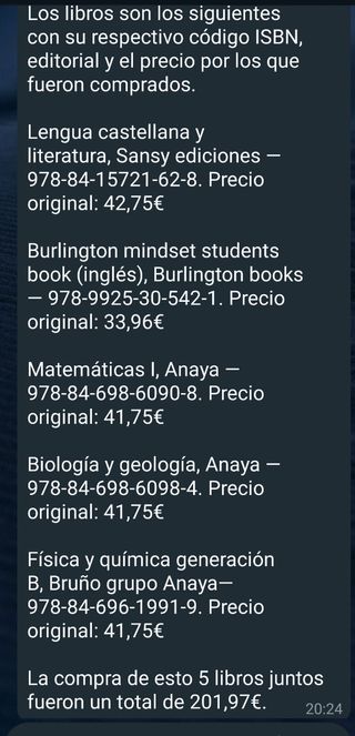 Libro biología primero bachillerato