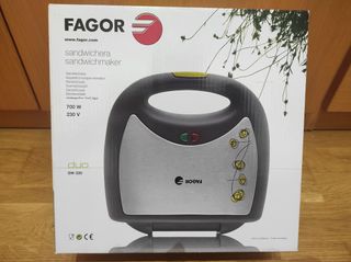 Vendo sandwichera Fagor nueva